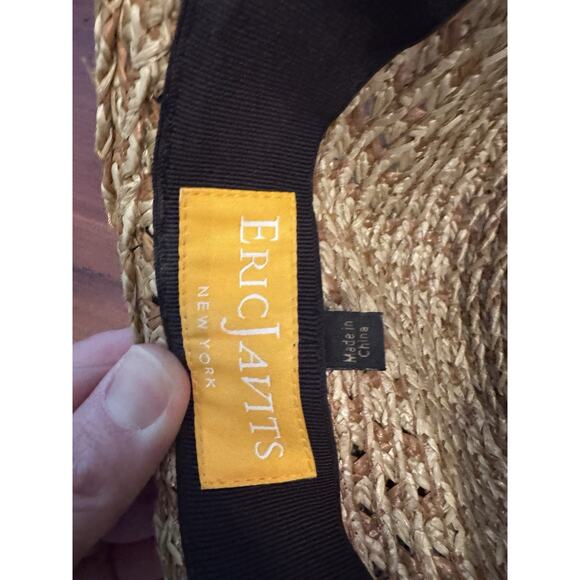 Eric Javits Wide Brim Packable Sunhat - Picture 4 of 9